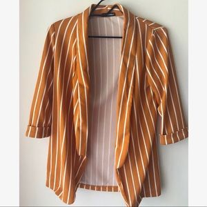 Striped Blazer